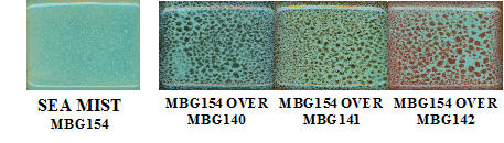 Coyota Glaze - MBG154 - Sea Mist (Overcoat) - 1 Pintt